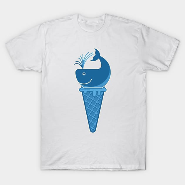 The whale of an ice cream T-Shirt by FunawayHit